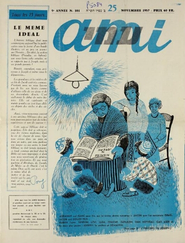 Ami : Mensuel pour la Jeunesse. Vol.09 N°101 (25 nov. 1957)